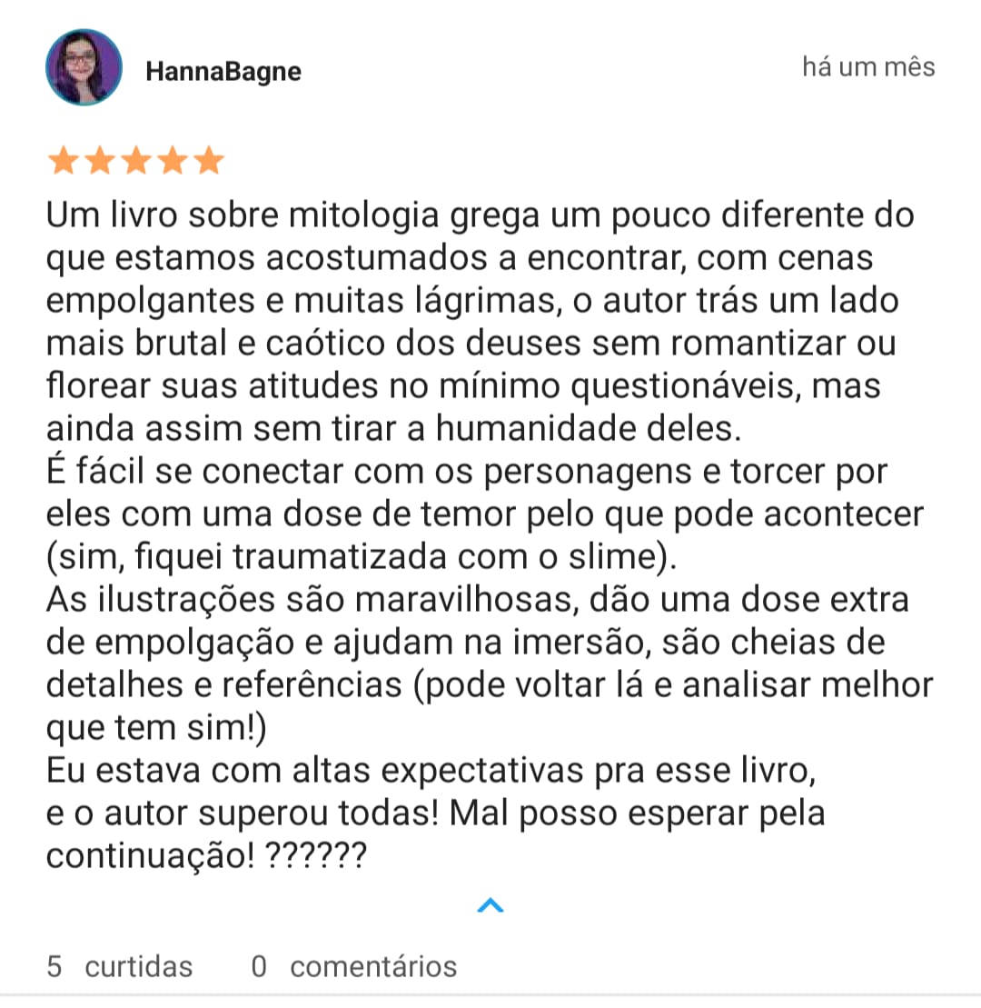Avalia&ccedil;&atilde;o de leitor no Skoob